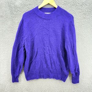 H&M Women's Small Purple Sweater Long Sleeve ‎ Cozy City Comfy Winter Fall Knit